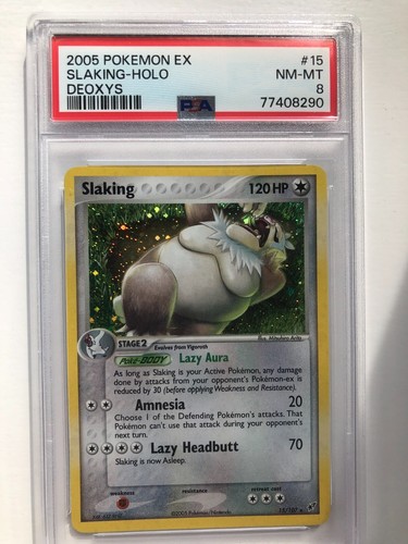 Slaking graded PSA 8 for sale on eBay