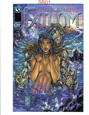 Fathom #1 Michael Turner variant 1998 Top Cow Image Aspen VF/NM sr01