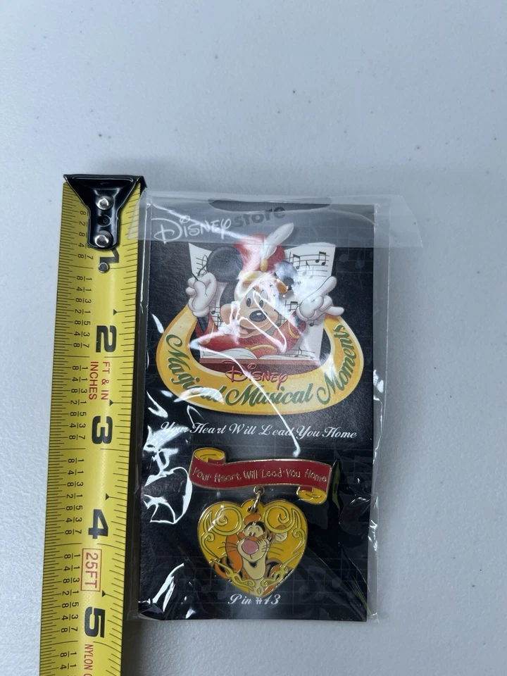 Magical Musical Moments Tigger Disney Pin Your Heart Will Lead You Home Dangle - Image 4 of 4