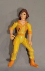 Vintage TMNT April O’Neil 1988 blue  orange Figure