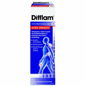 Difflam Extra strength Gel 75g (9314057006443)