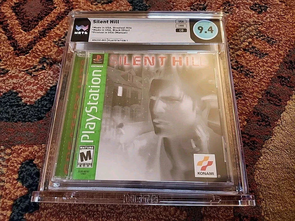 Silent Hill Sony PlayStation 1 PS1 WATA Graded MINT 9.6 Disc! NEVER PLAYED! PSA - Image 2 of 4