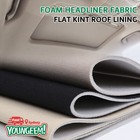 <!--F#f_0-->Premium Headliner Fabric Flat Knit Material Foam Back Car Roof Lining Upholstery<!--F/-->