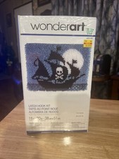 LATCH HOOK KIT - WONDERART "Pirate Ship"