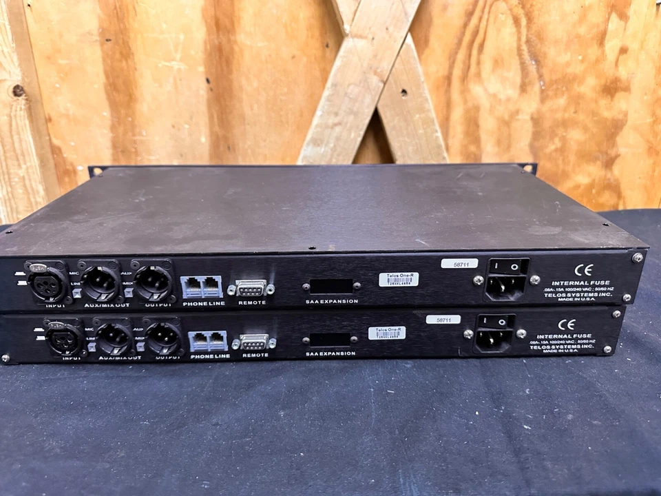 Pair of Telos One-R Hybrid Telephone Interfaces - Parts/Repair Only - Image 3 of 4