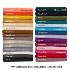 Jersey Knit Fabric,Ribbed Knit Purl,Natural Stretch Dress Material,28 Colours