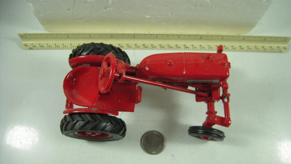 ERTL Dyersville, McCormick Farm All Red Tractor, 6.25 Inches Long eBay