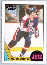 MARIO MAROIS (MISSPELLED MARIOS) 1987-88 O-PEE-CHEE 87-88 #220 NRMINT+ 42513