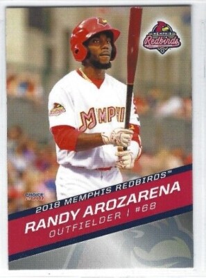 2018 Memphis Redbirds (Triple-A St. Louis Cardinals) Randy Arozarena