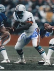DWIGHT STEPHENSON  MIAMI DOLPHINS  HOF 98   ACTION SIGNED 8x10