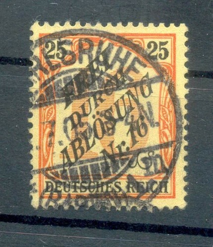 DR-Dienst ABLÒSIONE 16 14 VALOR SPITZEN gest. 70EUR (N0202