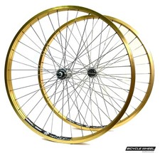 Alienation, 26" Rim Brake Bicycle Wheel Set, 6/7 Spd Non-Disc Silver Stainless