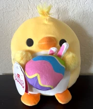Zuru Snackles EASTER  ASH The Chick w/Egg Plush 8" Stuffed Toy NEW+TAG