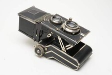 Welta Perfekta Collapsible 6x6 TLR Medium Format Camera w/Triolplan 7.5cm, Nice 