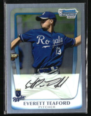 Everett Teaford 2011 Bowman Chrome Prospects Refractors #BCP20  Baseball /799