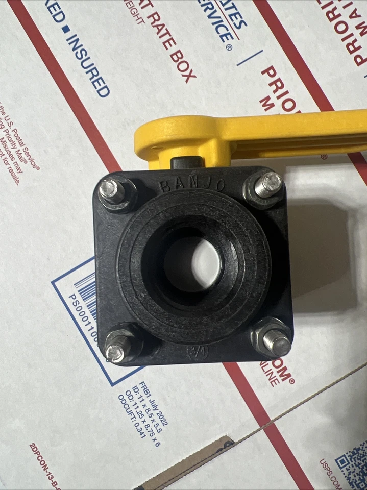 Banjo Polypropylene VL1001 Ball Valve 3/4” - Image 2 of 4
