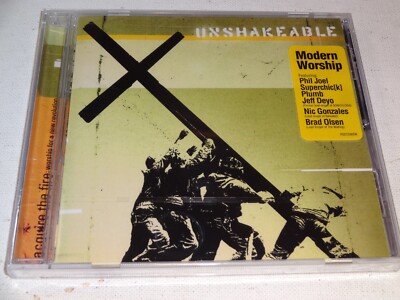 CD Acquire the Fire: UNSHAKEABLE (2001 Inpop Records) Religious & Devotional