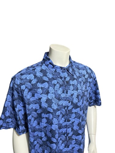 Tricots ST Raphael Men’s Hawaiian Shirt Size 2XL XXL Short Casual Sleeves Pocket - Picture 10 of 16