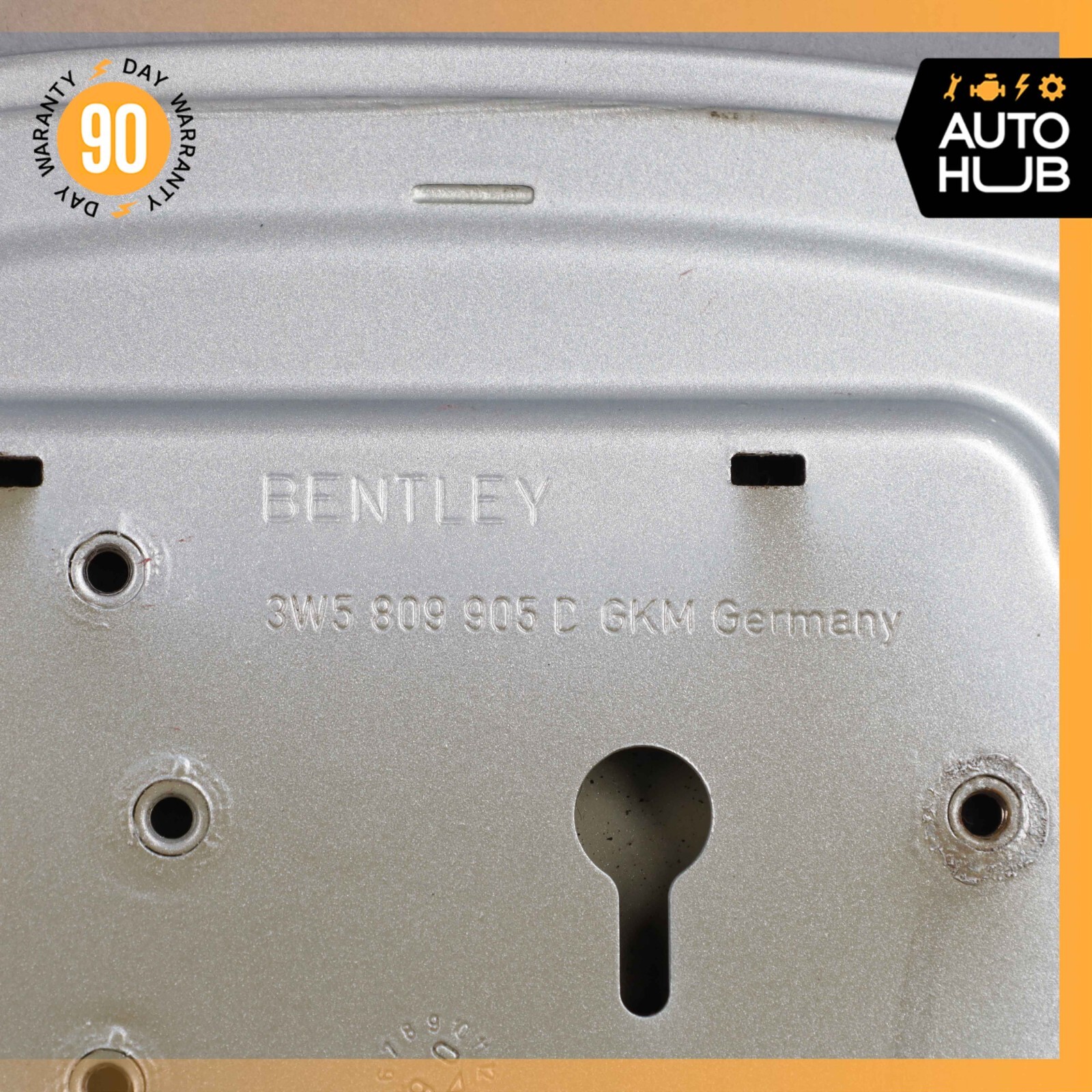 06-13 Bentley Continental Flying Spur Fuel Filler Gas Tank Door Flap Lid OEM 53k