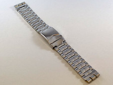 Cinturino tipo Swatch in acciaio Inox passo Irony ansa 19mm