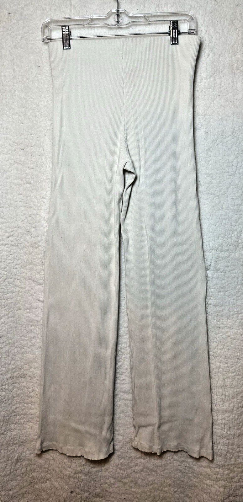 ALTRA STOCKHOLMATELIER & OTHER STORIES Pantalone donna in maglia a costine taglia S gambe lunghe larghe