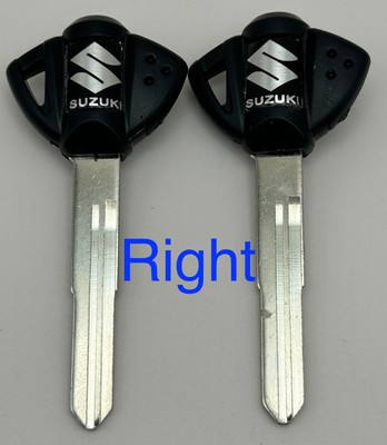 2 Key Blanks Suzuki DR350 DR350S DR650 Intruder 700 750 800 1400 Madura S40 Keys