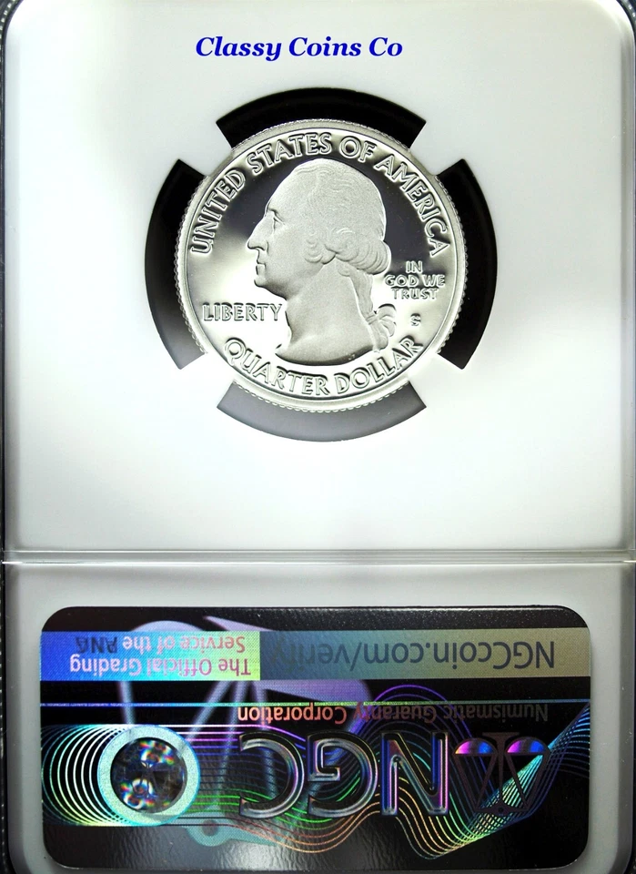 2021 S NGC Proof 70 UCAM .999 Silver Washington ATB Quarter ☆☆ First Release - Image 3 of 3