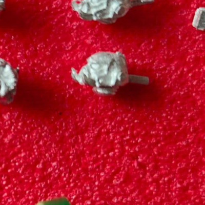 CHAOS SPACE MARINE HAVOC HEAD BITS - OOP METAL HAVOCS WARHAMMER 40k 40,000 HEAVY