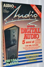 AUDIO-REVIEW N°3 MARZO/1988-MARK LEVINSON 26 RECENS.-ESB 7/08 II-Rarità Assoluta