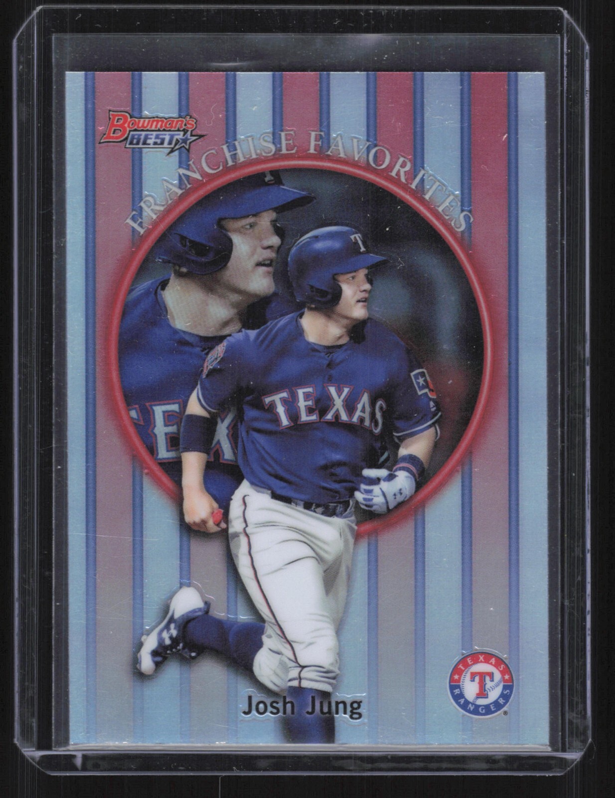 2019 Bowman's Best Josh Jung 99FFJJ Franchise Favorites Refractor