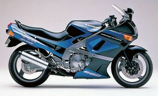KAWASAKI ZZR600 ZX600D 1990-1992 FRONT & REAR STAINLESS KAWASAKI ZZR600 ZX600D 1990-1992 FRONT & REAR STAINLESS