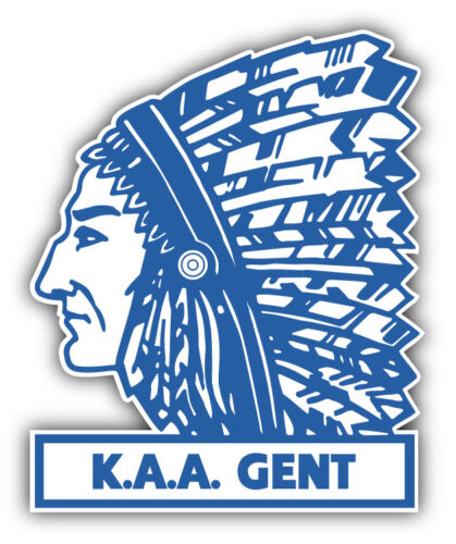 KAA Gent Belgium Soccer Football Car Bumper Sticker Decal 4'' x 5'' - Afbeelding 1 van 1