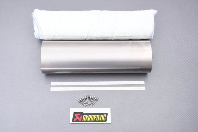 Akrapovic P-RK3TL47 enveloppe titane pour réparer un échappement rayé ou brûlant
