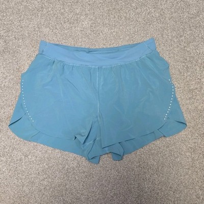 Lululemon Fast and Free Reflective High-Rise Classic-Fit Short 3'' Aero Blue LRG