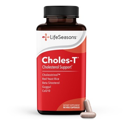 LifeSeasons Choles-T - Cholesterol Support Supplement - 90 Count (Pack of 1)