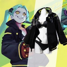 Anime Cyberpunk: Edgerunners Rebecca Cosplay Full Outfit Halloween Sizes XS-3XL