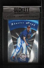 BAS 1997 Pinnacle Totally Certified Platinum Blue Charles Nagy Authentic 3c7