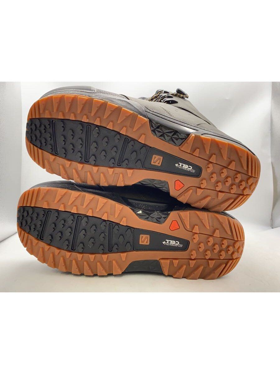 Scarponi da snowboard Salomon 28 5 cm kaki usati