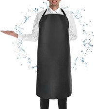 Waterproof Butcher Apron Adjustable 43x23 Inch for Kitchen Garden