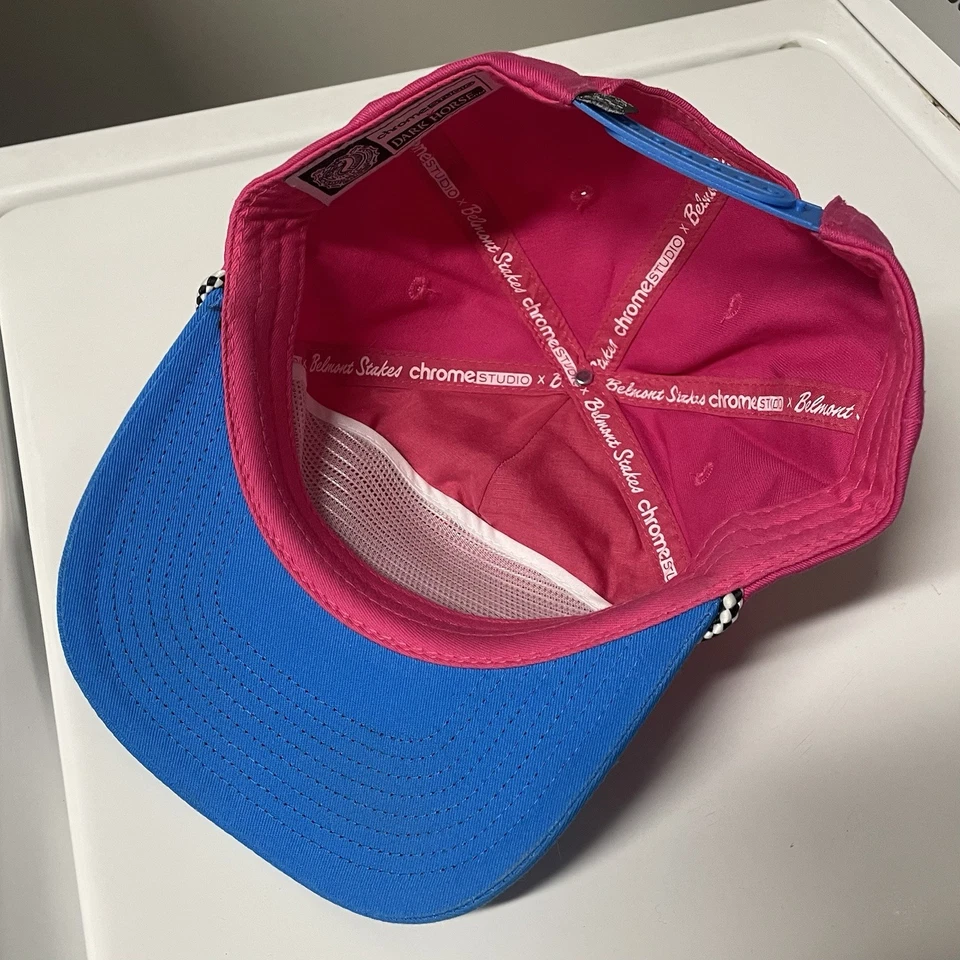 Sombrero de cuerda de estudio cromado Belmont Stakes Saratoga EDICIÓN LIMITADA Snapback 2025 Foto 2 de 4