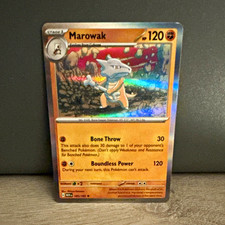 Marowak 105/165 Rare Holo S&V 151 Pokemon TCG Card - MINT