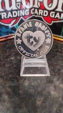 BEANIE BABIE Official Club TY Original Nine 1999 Chocolate Moose Metal Coin