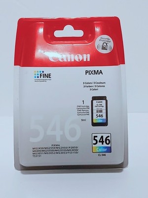 Original Canon Pixma Fine CL-546 C/M/Y Farbe Tintenpatrone versiegelt. 