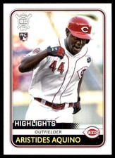 Aristides Aquino 2020 Topps Big League #298 Reds MLB READ FREE SHIP AutographDen