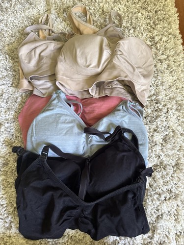 8 Size Small nursing Breastfeeding Bras In Assorted Colors