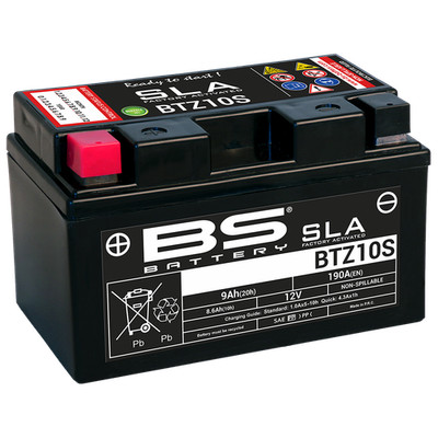 BS BATTERY Bateria SLA BTZ10S (FA) Ma x