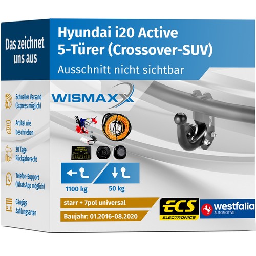 Hyundai I20 Anhangerkupplungnull
