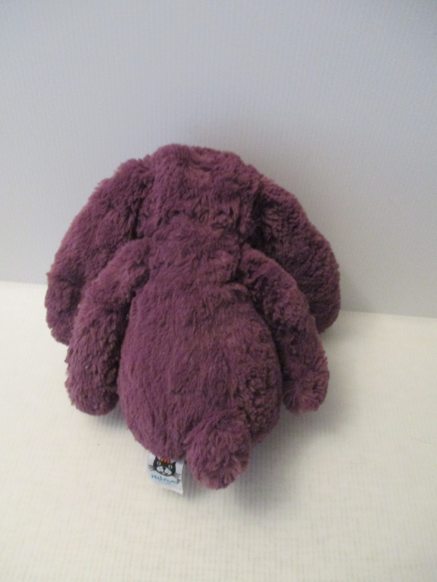 Jellycat BASHFUL PLUM BUNNY - Medium 12