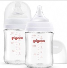 Pigeon Glass Baby Bottles,Anti Colic 2pack 5Fl Oz , Box Slightly Torn