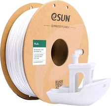 eSUN PLA+ Filament 1.75mm, 3D Printer 1.75mm 1KG, A-cold White 